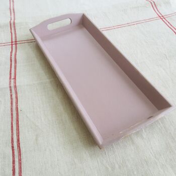 Vintage Wooden Hand Painted Tray ~ Two, 8 of 8