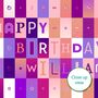 Personalised 80th Birthday Card Age And Name 1945, thumbnail 3 of 10