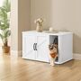 Cat Litter Box Furniture Enclosure Cabinet, thumbnail 1 of 6