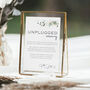 Unplugged Ceremony Wedding Sign, thumbnail 1 of 4