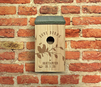 Love Birds Bird Box, 3 of 6