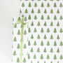 Luxury Quality Christmas Tree's Gift Wrapping Paper, Superior Thickness, thumbnail 3 of 3