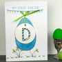 First Easter Card With Personalised Ceramic Decoration, thumbnail 2 of 7
