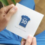 Personalised West Ham 70th Football Birthday Card, thumbnail 4 of 9