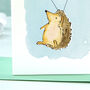 Hedgehog 70th Birthday Card, thumbnail 2 of 8