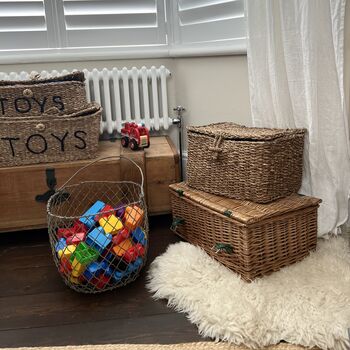 Vintage Wire Potato Baskets, 6 of 7