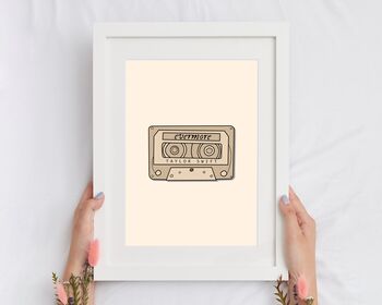 Taylor Swift Evermore Inspired Cassette Print, 2 of 5