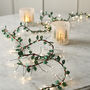 Holly Leaf Light Garland, thumbnail 1 of 3