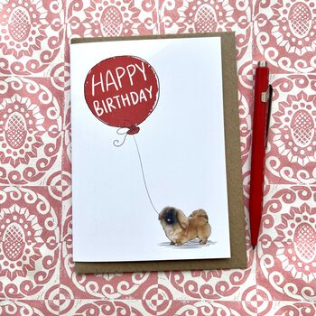 Pekingese Birthday Card, 8 of 10