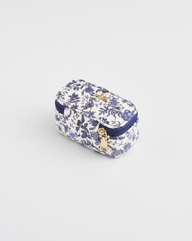 Blue Ditsy Jewellery Box Mini, 5 of 5