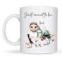 Personalised Cricket Mug With Custom Character, thumbnail 1 of 8