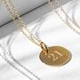 Personalised 18 K Gold Plated Coin Necklace, thumbnail 4 of 6