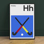 Hockey Posters, Great Gifts For Hockey Fans, Three Sizes, thumbnail 1 of 2