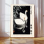 Japanese Swan Museum Art Print, thumbnail 1 of 3