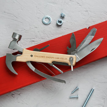 Personalised Father's Day Hammer Multi Tool, 4 of 5