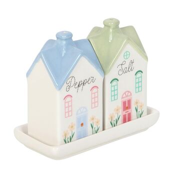 Pastel House Salt And Pepper Shakers, 2 of 2