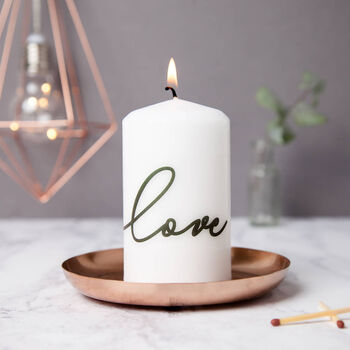 Personalised Love Photo Message Candle, 4 of 4