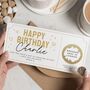 Personalised Birthday Scratch Card Travel Voucher, thumbnail 1 of 4