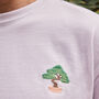 Bonsai Embroidered T Shirt, thumbnail 1 of 8