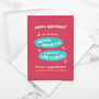 Funny Pregnant On Birthday Card, thumbnail 1 of 2