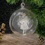 Personalised Glass Christmas Bauble, thumbnail 3 of 6