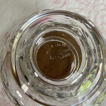 Antique Edinburgh Crystal Cut Glass Lidded Jam / Preserve Pot ~ Five, 11 of 11