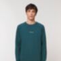 Custom Flag Organic Cotton Men’s Sweatshirt, thumbnail 6 of 11