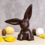 Solid Dark Chocolate Bunny, thumbnail 1 of 1