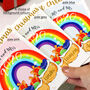 Rainbow Grandchildren Christmas Card, thumbnail 11 of 12