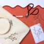 Embroidered Accessories Bag Kit, thumbnail 1 of 5