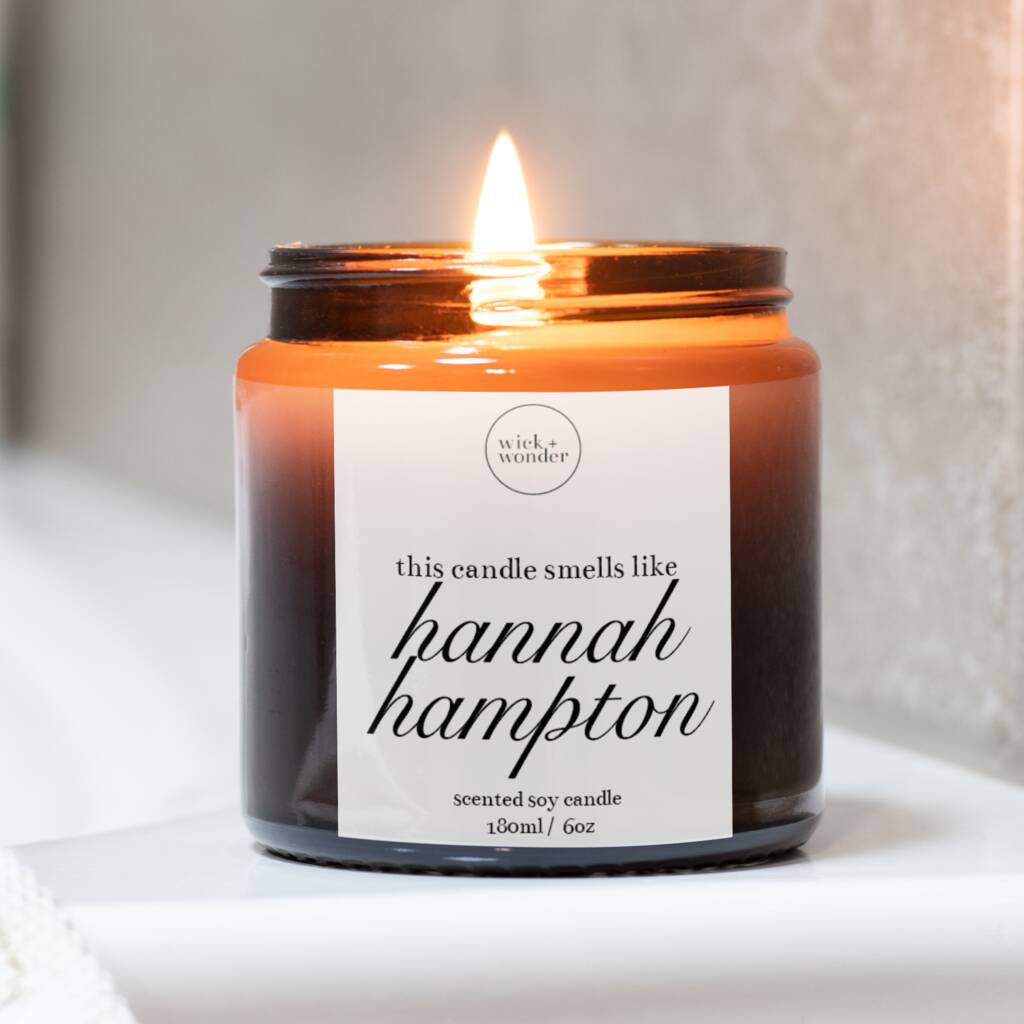 Women's Football Gifts, Hannah Hampton Candle With Matches, 1 of 12