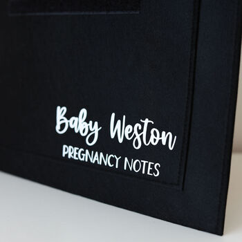 Personalised Maternity And Pregnancy Notes Folder, 8 of 12