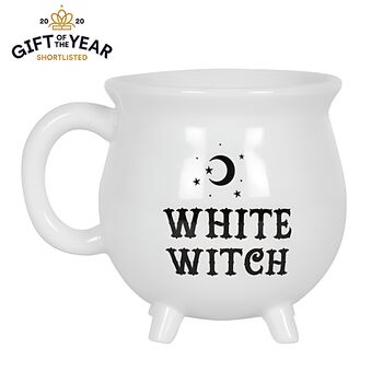 White Witch Cauldron Mug, 2 of 4