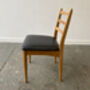 Four Mid Century Dining Chairs By Schreiber Furniture, thumbnail 6 of 12
