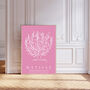 Pink Matisse Tree Art Print, thumbnail 1 of 4