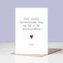Personalised Newlyweds Valentine's Day Card, thumbnail 2 of 3