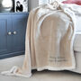 Personalised Maternity Mummy And Me Neutral Blanket, thumbnail 1 of 11