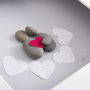 Personalised Pebble Picture 'Loved Up', thumbnail 2 of 3