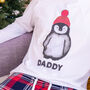 Personalised Penguin Christmas Pyjamas, thumbnail 3 of 6