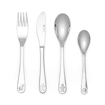 Childrens Cutlery Set Gift Boxed Stainless Steel, 11 of 11