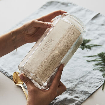 Engraved Glass Storage Jar, 2 of 3
