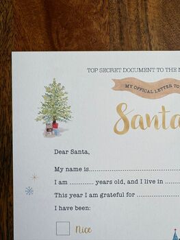 Write Your Own Letter To Santa, 6 of 6