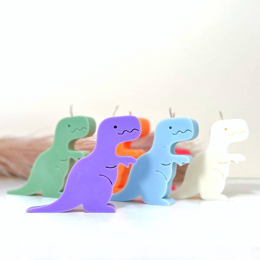 Trex Tyrannosaurus Rex Candles Dinosaur Gifts By The Happy Place ...