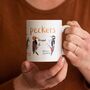 Set Of Four Bird Mugs: Tits, Boobies, Cocks And Peckers, thumbnail 8 of 10