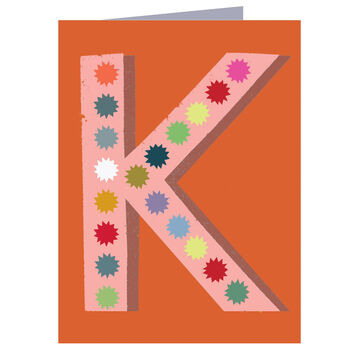 Mini K Alphabet Card, 2 of 5
