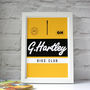 Personalised 'Tour De France' Cycling Jersey Print, thumbnail 1 of 4