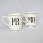 Set Of Mr And Mrs Mugs ~ Boxed And Gift Wrapped, thumbnail 3 of 5