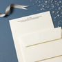 Personalised Luxury Writing Paper Thermo Printed, thumbnail 5 of 8