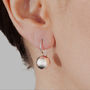 Sterling Silver Ball Earrings, thumbnail 4 of 4