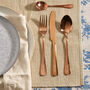 Personalised Rose Gold Cutlery With Free Gift Box, thumbnail 1 of 5